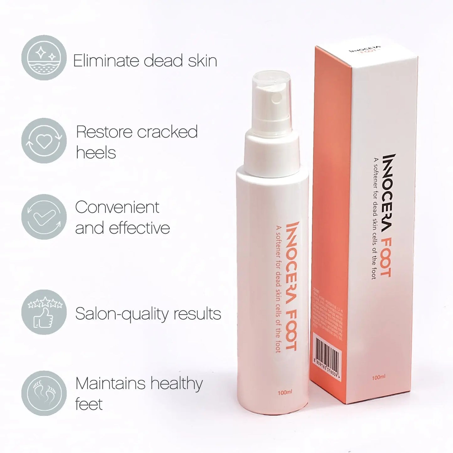 Innocera Foot Exfoliating Tool Pure Tone Aesthetics