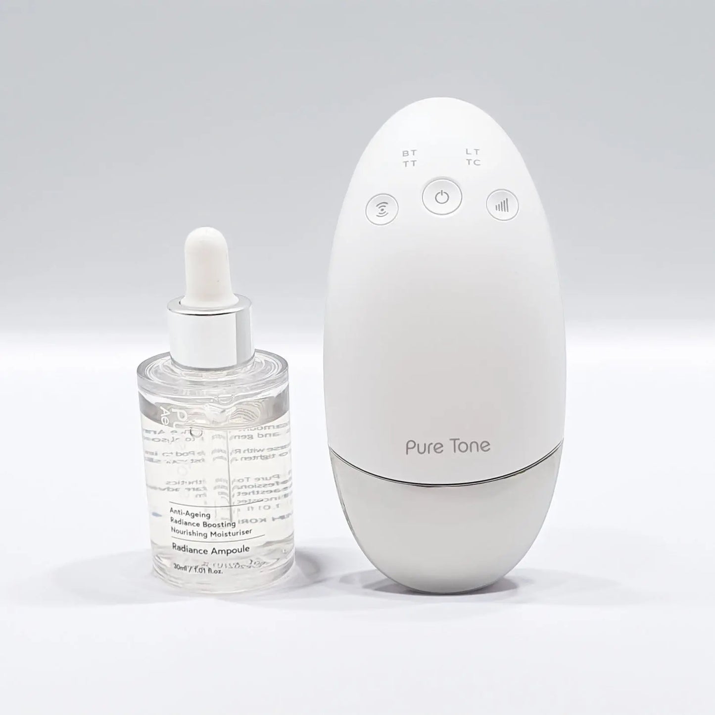 Radiance Pod 7-in-1 Skin Lifting & Tightening Tool with Face-Up Gliding Gel Pure Tone Aesthetics