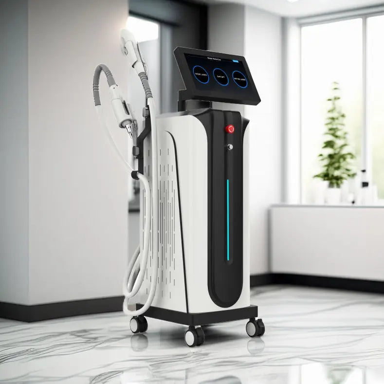 Ultra Silk Plus IPL Super Hair Removal & Tattoo Removal Machine with Diode and Nd:yag Laser Technology Pure Tone Aesthetics