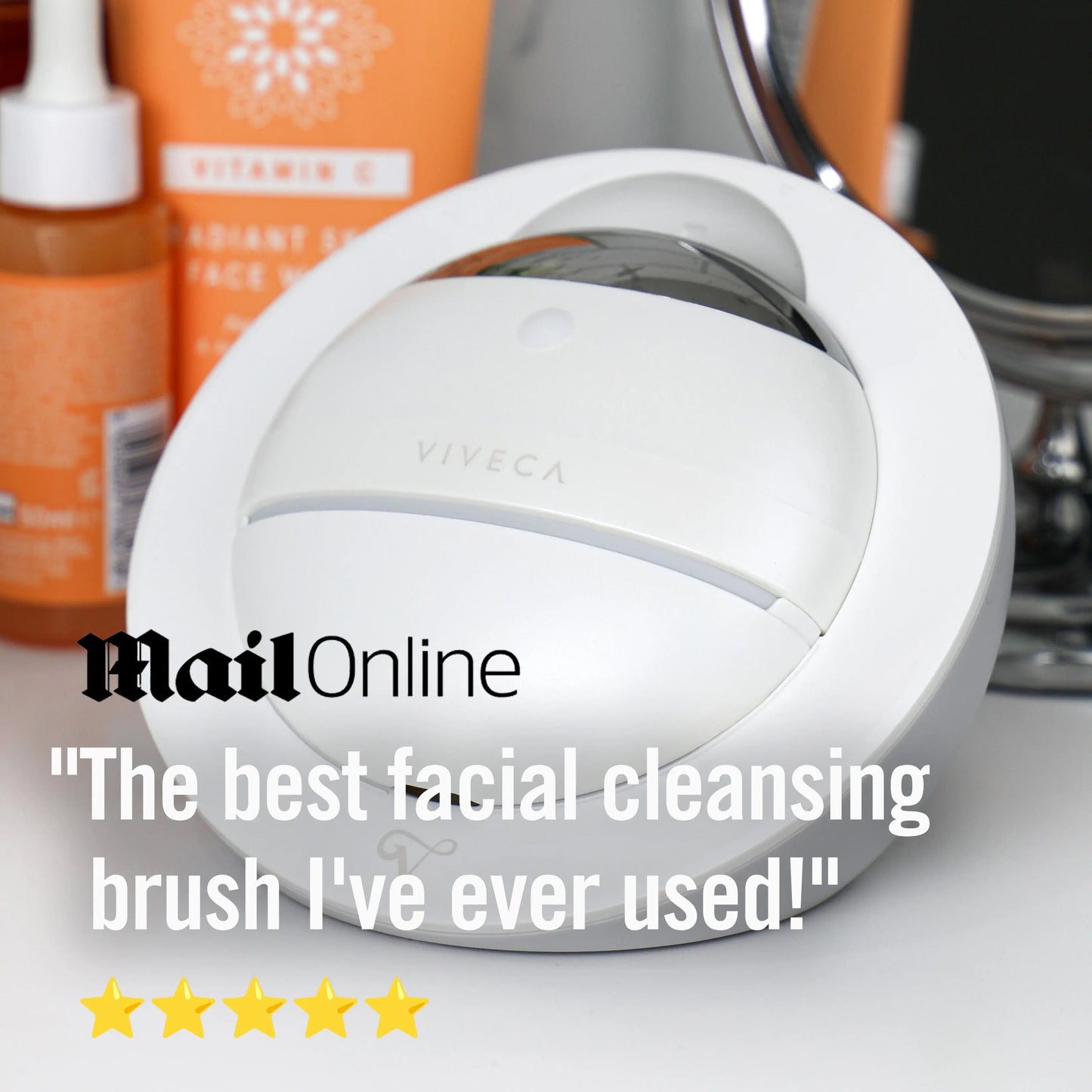 Viveca Ultrasonic Facial Cleansing Brush Pure Tone Aesthetics