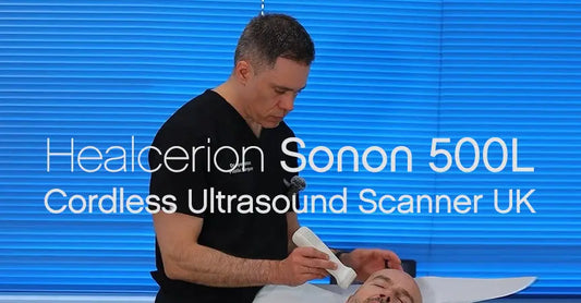Cordless-Ultrasound-Scanner-UK-Healcerion-Sonon-500L Pure Tone Aesthetics