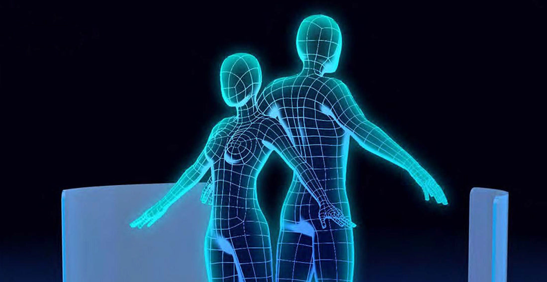 Morphiq Pro 3D model analysis showing digital body scan models for visual body shape and progress tracking