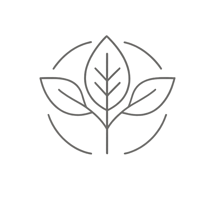 Grafiksymbol, das Melissa Officinalis Zitronenmelisse darstellt