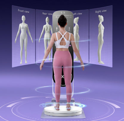 Morphiq Pro™ 3D Body Composition & Posture Analysis Mirror