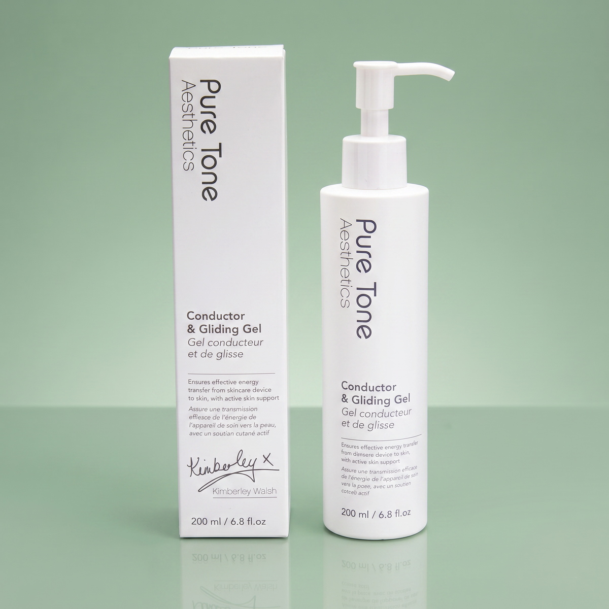 Pure Tone Aesthetics x Kimberley Walsh Conductor and Gliding Gel with gift box
