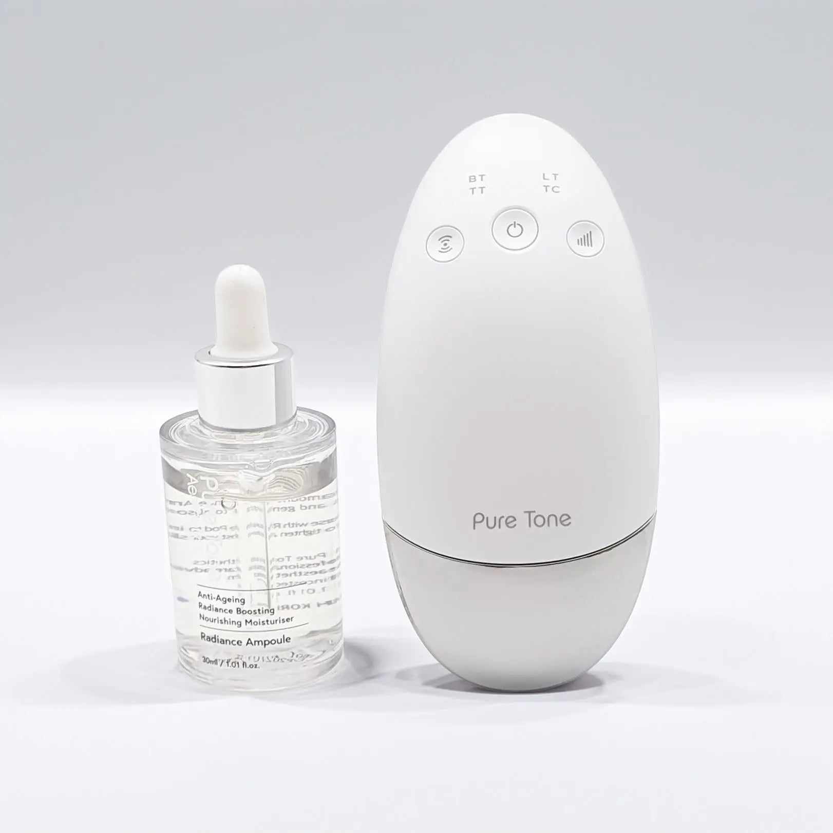 Radiance Pod 7-in-1 Skin Lifting & Tightening Tool with Face-Up Gliding Gel Pure Tone Aesthetics