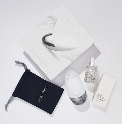 Radiance Pod 7-in-1 Skin Lifting & Tightening Tool with Face-Up Gliding Gel Pure Tone Aesthetics