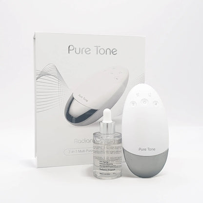 Radiance Pod 7-in-1 Skin Lifting & Tightening Tool with Face-Up Gliding Gel Pure Tone Aesthetics