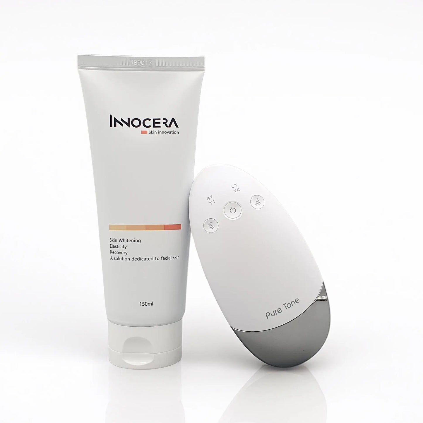 Radiance Pod Deluxe 7-in-1 Skin Lifting & Tightening Tool with Face-Up Gliding Gel Pure Tone Aesthetics