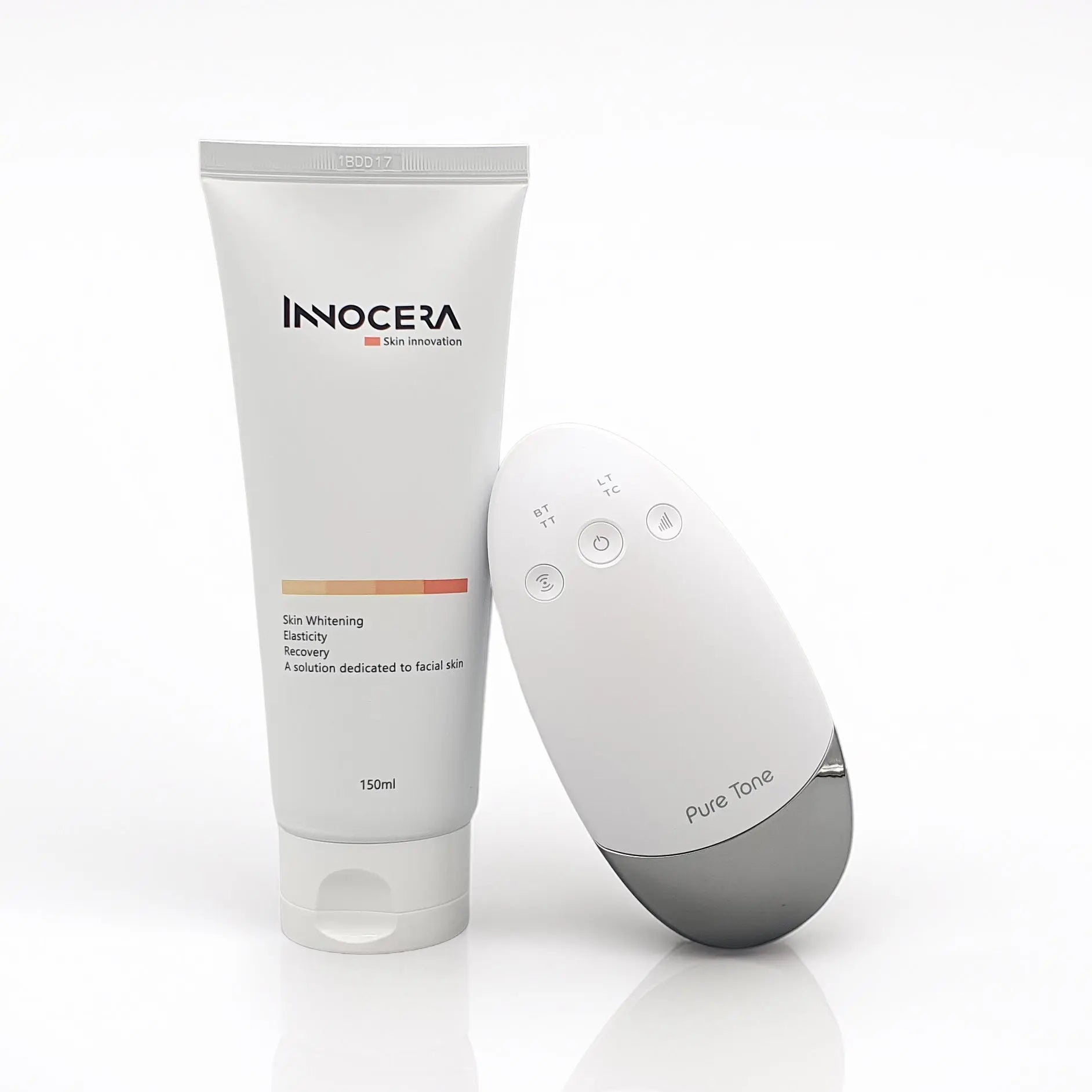 Radiance Pod Deluxe 7-in-1 Skin Lifting & Tightening Tool with Face-Up Gliding Gel Pure Tone Aesthetics